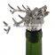 Wine aerator pourer aerating pourer wine pourer with unique stag head design