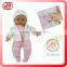 12 inch stuffed body baby mini plastic doll with 12 different IC sounds by touching hands with EN71