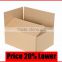 Customized Corrugated Paper Cup Packaging Boxes, Custom Made Unprinted Packaging Carton Supply