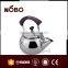 stainless steel pour over whistling non-electric tea kettle for household