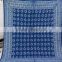 100 % cotton block print blue indigo printed bedspread