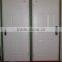 3 panel America style Door Steel With Wooden Edge