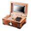 Wooden Cigar Storage Box With Lock