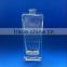 New product hot sale wholesale 50ml screen printing perfume glass bottle with pump sprayer and cap