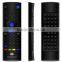 Best quality wireless 2.4G+IR remote control with function qwerty+Air mouse+IR learning for DVB/STB/TV