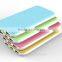 colorful design external charger,rohs fcc ce power bank for iphone and Samsung