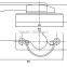 Crescent Lock For PVC Casement Window