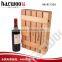 Promotional Pine wood wine box for sale