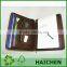 Light khaki Grain Leather Zipper Case For Tablet