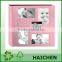 Collage Frame Embossed "Baby" Sewn Leatherette Cover Photo Album