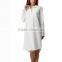 Wholesale Cozy Long Sleeve Women Cotton Nightshirt