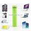 Portable tube power bank speaker with 3.5mm aux-in,3 in 1 speaker power bank with bluetooth 4000mAh