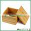 MY bamboo storage box container with lid