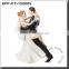 standing kissing bride and groom cake topper figurine wholesale