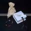 Good quality cusotmized standing up jewelry pouch