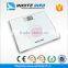 hot selling electronic bathroom scale , 150kg, 6mm tempered glass platform, 4 high precision load cells