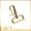 High quality 38mm gold swivel snap hook metal snap hook for handbag and bags.