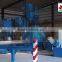 steel pipe sand blasting cleaning machine/abrator