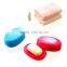 Heart-shape plastic soap box,soap holder