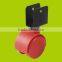 U braket Black furniture PP PA Nylon caster with brake(FC15A)