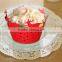 gold soft round wedding and party decoration cupcake wrappers