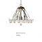 Black metal pendant lamp lighting fixture with UL