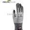 Polyurethane coating on palm and fingertips cut- resistant Safety Gloves