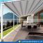 Retractable Shades/Retracted Waterproof Motorized Roofing System