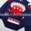 (sweater NO.5) navy 18m-6y baby boy catton cartoon embroidery sweaters winter clothes boys tops winter wear