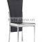 L859 Contemporary stainless steel legs artificial marble dining table