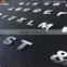 cheap 3d stickers chrome car custom single letters lighted Car Emblem