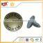 fashion custom metal button denim jeans button