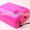 2015 model 613 popular rose color 36w nail uv lamp