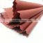 2015 xiangsheng single bevel dull-red 100 %viscose fabric