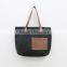Custom good quality canvas leather bag