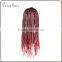 handcraft african american micro braid wig black women heat resistant fiber kinky twist braided lace wig