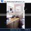 Black Marble Bathroom Countertop, Artificial Stone Vanity, Stone Bathroom Counter Top