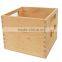 Unfinished Wooden Box Wooden Storage Box