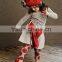 Baby girls red and outfits outifts Wholesale kids clothes 2015 best selling baby clothes wholesale price christmas girls outifit