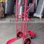 stainless steel handle tyre hand trolley