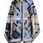 2016 factory custom made lady acrylic winter wraps and shawls