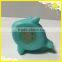 Wholesale children bath toy light blue led shark animal