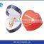 Nice Print Plastic Heart Shape Box For Watch Cute Personal Design Packing Boxes