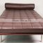 living room furniture leather daybed Barcelona daybed