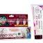 Aichun best sale hand and foot whitening cream English packing mlik olive essence