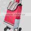 Folding shopping luggage trolley bags/luggage travel bags with wheels