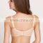 underwire,with convertible straps and three hook-and-eye, only beige color mastectomy bras for prosthesis breasts