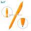 New style retractable neon color ball pen with rubber frosted barrel