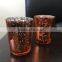 Best Decoration Tableware Beautiful Design Plating Glass Candle Cup