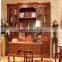 Solod Wood Antique Style Bookcases With Study Table